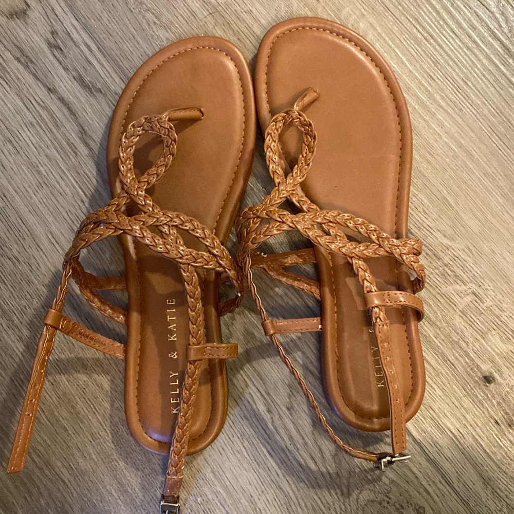 Kelly & Katie sandles.